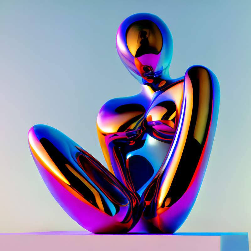 Sculpture God’s Violet