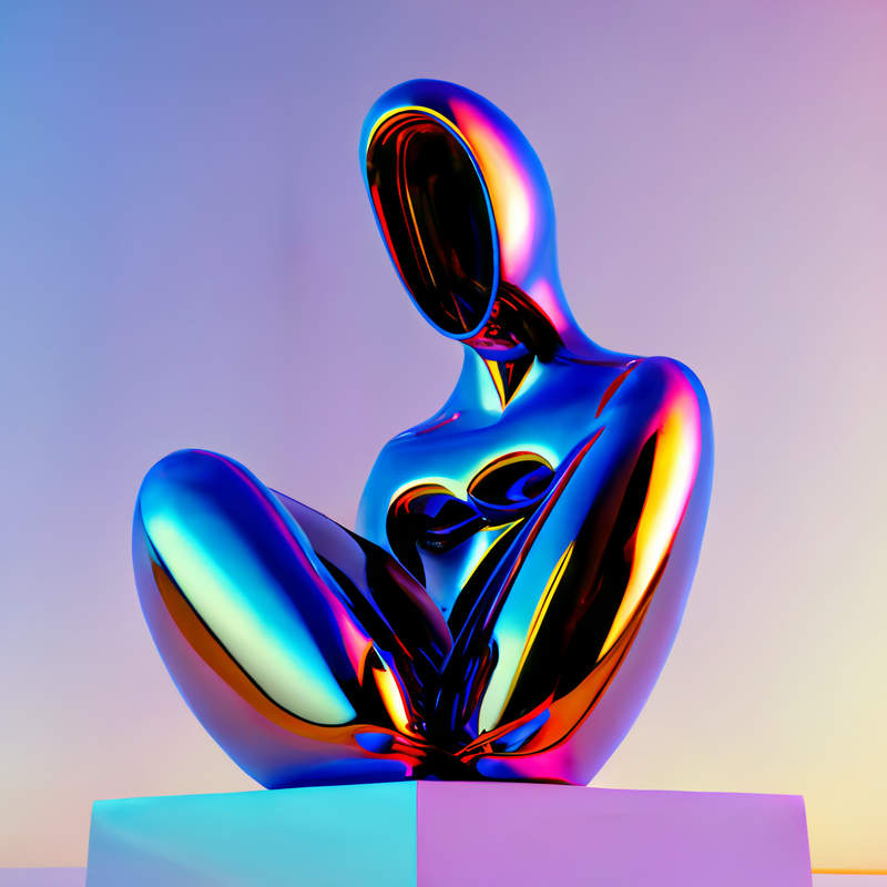 Sculpture God’s Violet